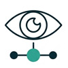 end to end visibility icon